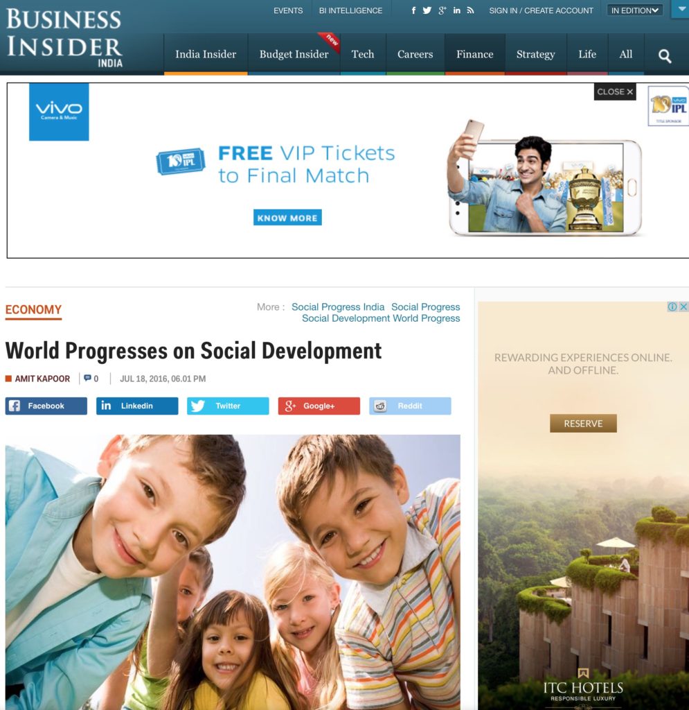 World Progresses on Social Development