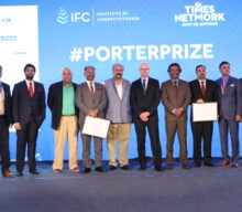 Professor Michael E. Porter presented Porter Prize 2017 in Mumbai