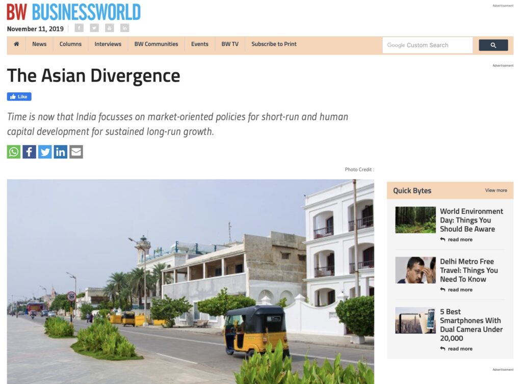 The Asian Divergence