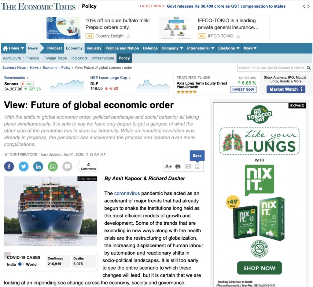 Future of Global Economic Order