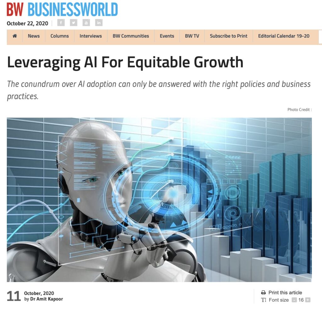 Leveraging AI for equitable growth