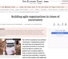 Building agile organisations in times of uncertainty