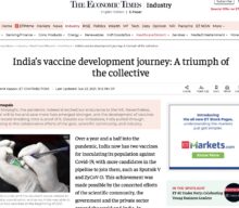 India’s vaccine development journey: A triumph of the collective
