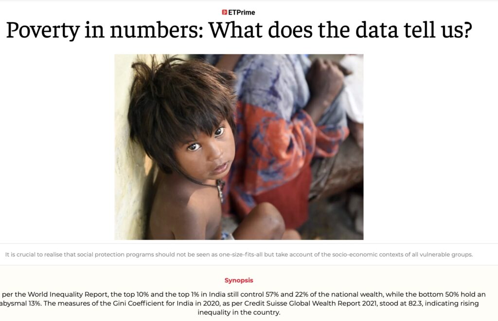 Poverty in Numbers: What does the data tell us?