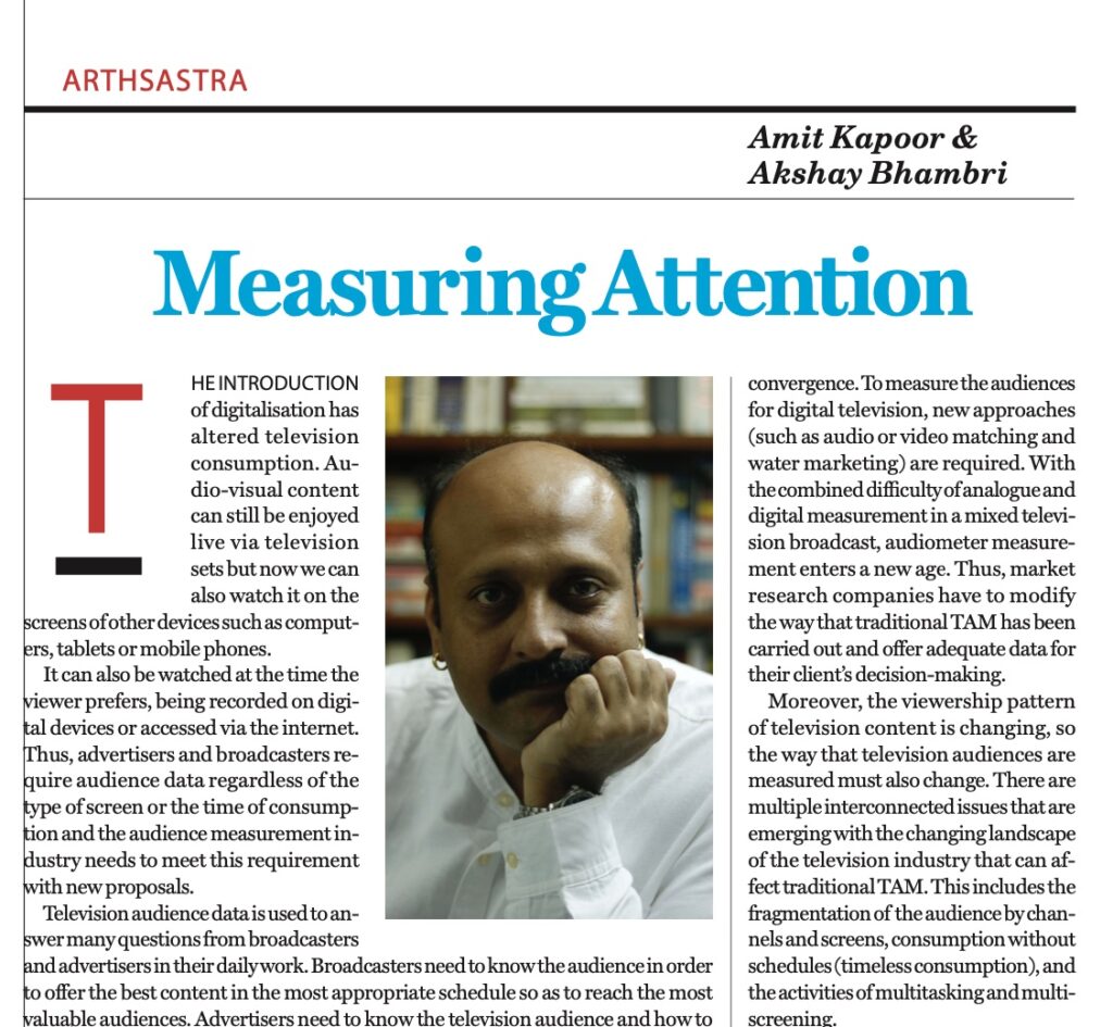 Measuring Attention