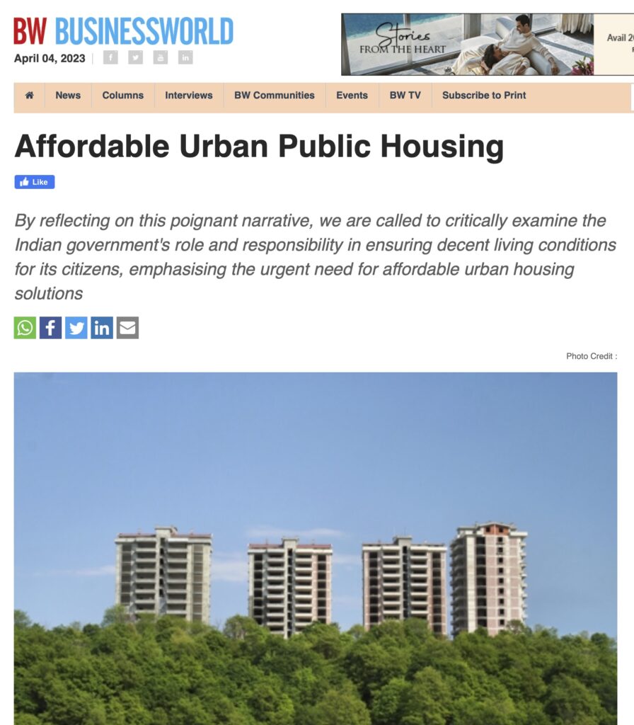Affordable Urban Public Housing 