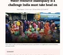 Water Resource Adequacy is a challenge India must take head on