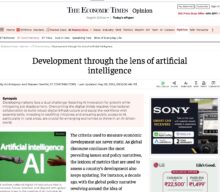 Development Through the Lens of Artificial Intelligence