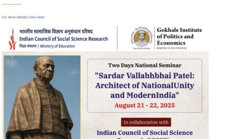 Sardar Vallabhbhai Patel and Institutions of Effective Governance and Administration in Modern India