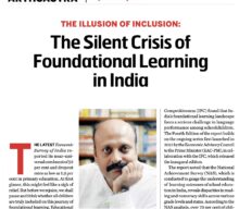 The Silent Crisis in Foundational Learning in India